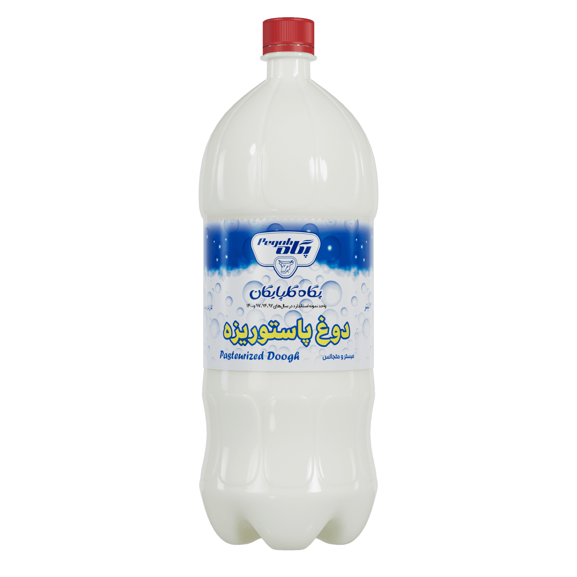Pegah Carbonated Mint Doogh - PET Bottle - 2 L