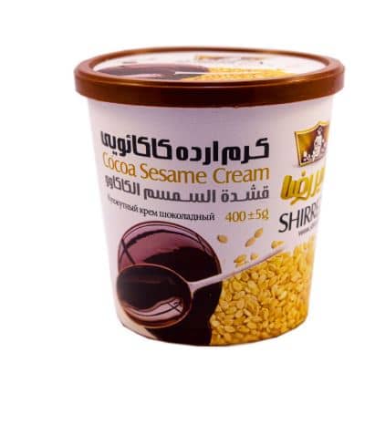 Shirreza Premium Sesame Cream Spread with Assorted Natural Flavors 400g