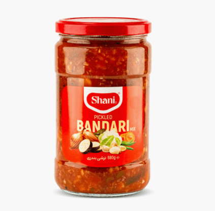 Смешанные маринады Bandari в стеклянной банке – 680 г