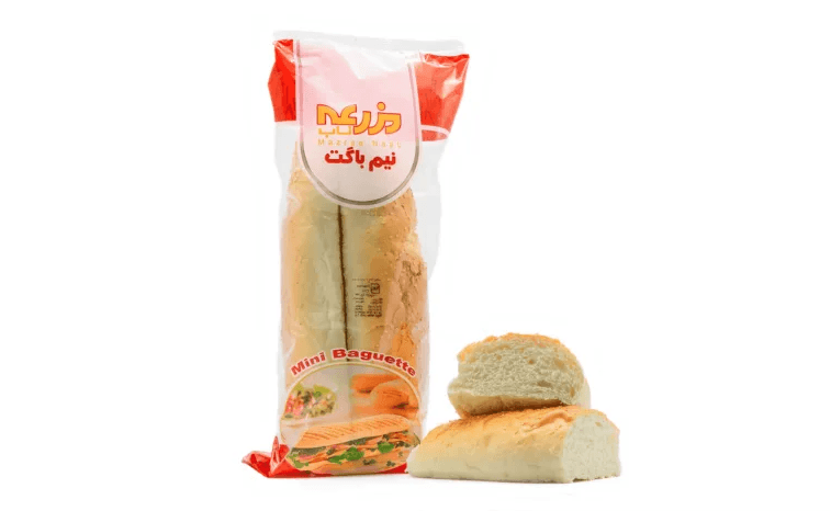 Half A Baguette, 2Pieces, Sesame Seeds Bread  280g