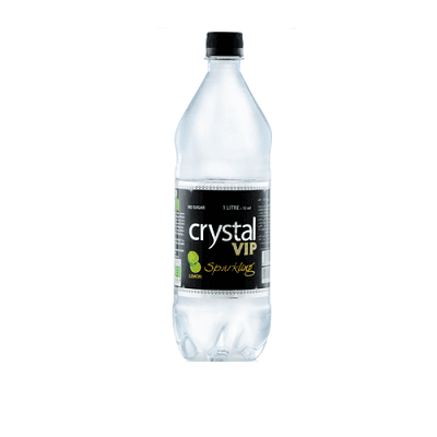 Crystal Flavored Sparkling Water Drink  Lemon & Lebanese Apple Flavor
