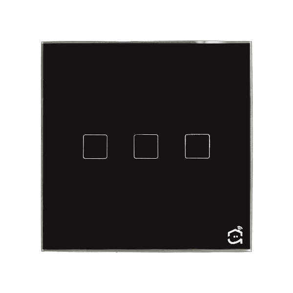 Legacy Smart Triple-Gang Lighting Touch Switch
