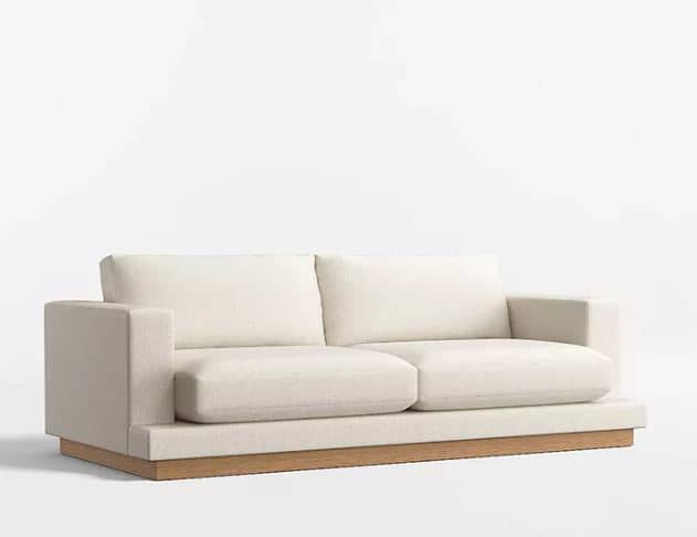 Zed Design Artemia 3-Seater Solid Beech Wood Sofa