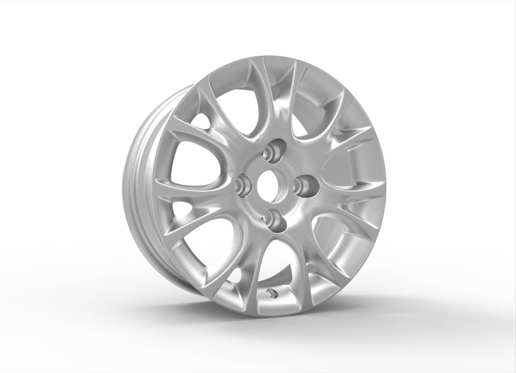 Car wheel rim