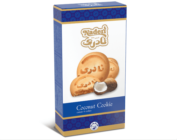 Walnut cookie-Banana cookie-Cocoa cookie-Coconut cookie 