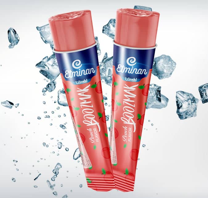 Eminan Bozimak Tube Popsicle Ice Cream  Assorted Flavors