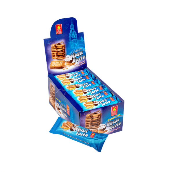 High Taste Mini Coconut Biscuit Box 4 Pcs
