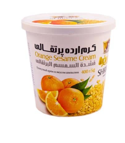 Shirreza Premium Sesame Cream Spread with Assorted Natural Flavors 400g
