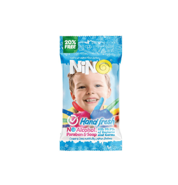 Kids Hand & Face Wet Wipes 12 Sheets