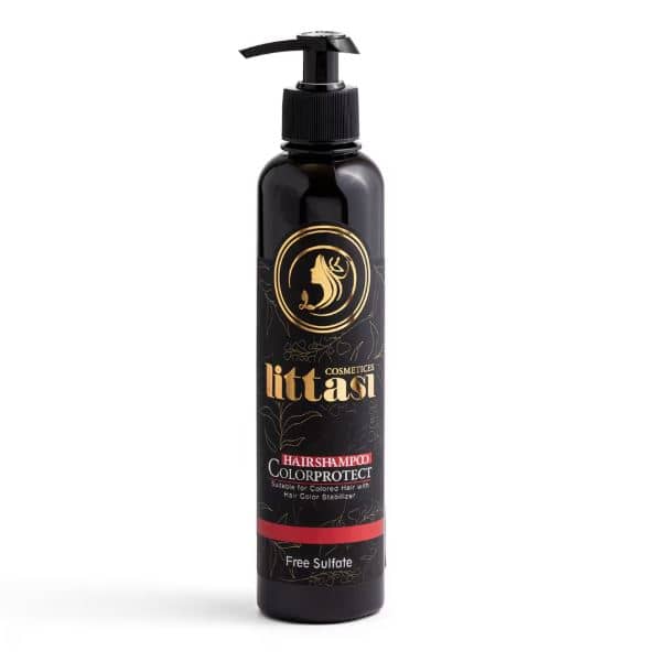 Littasi Sulfate-Free & Paraben-Free Specialized Shampoo for Colored Hair with Jojoba Oil  Color Protection, Deep Hydration & Repair Shampoo for Dry, Damaged & Color-Treated Hair (320 ml)