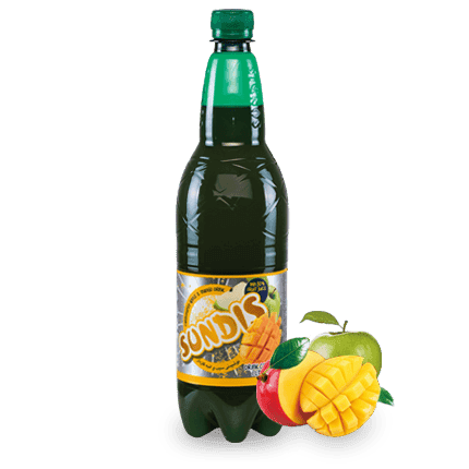 SUNDIS Assorted Sparkling Fruit Drinks 1 Liter PET Bottle
