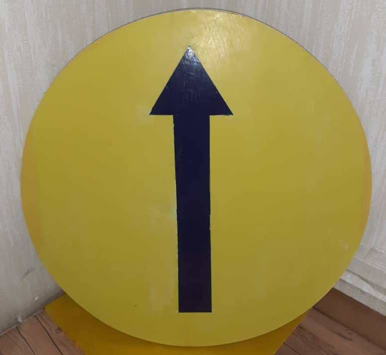 Fiberglass Reinforced Composite Traffic Sign Panel with Composite Post