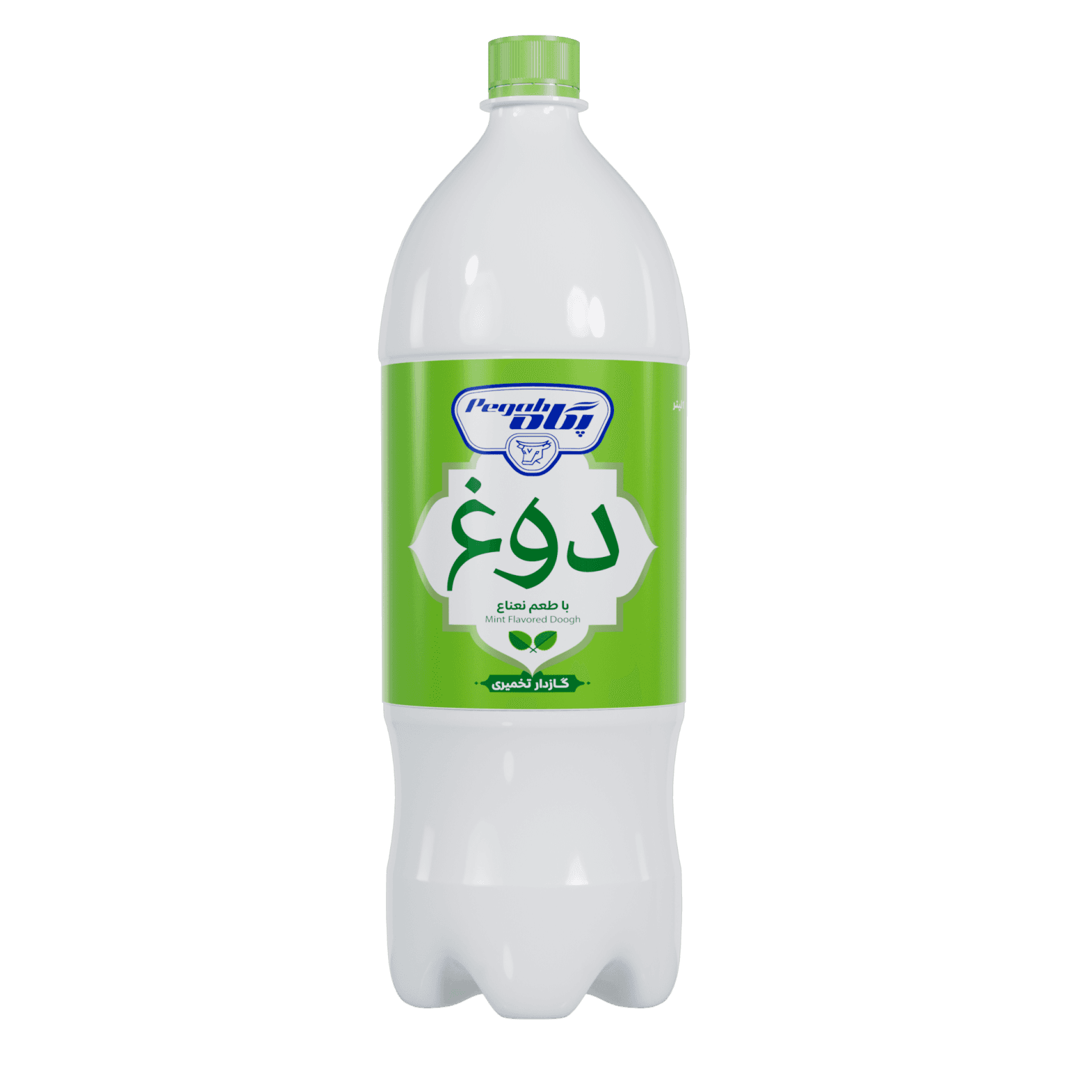 Pegah Carbonated Doogh - PET Bottle - 2 L