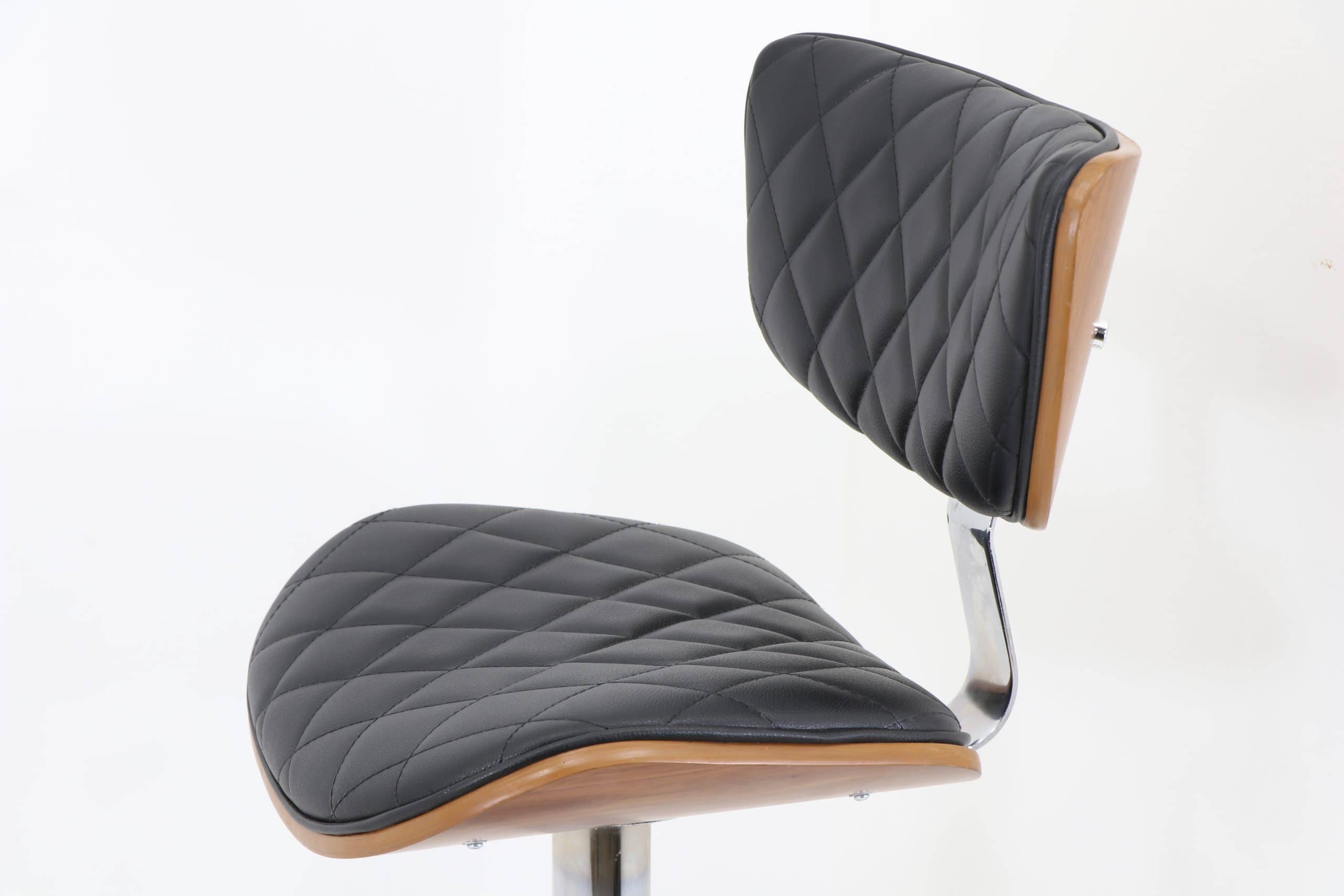 Open Jack Chair Model 2040 with Diamond Stitching - Hydraulic Swivel Chair