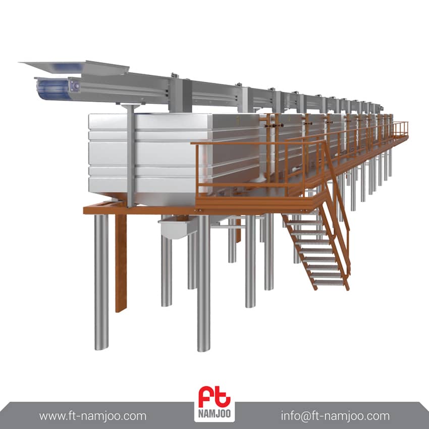 Production line for various non-meat canned products