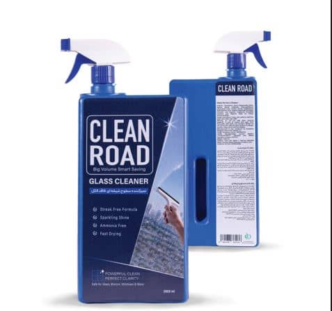 Premium Alcohol-Free Glass and Mirror Cleaner Spray for Crystal-Clear, Streak-Free Shine