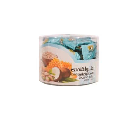 Shirreza Premium Flavored Sesame Tahini Halva Traditional Persian Sweet 500g