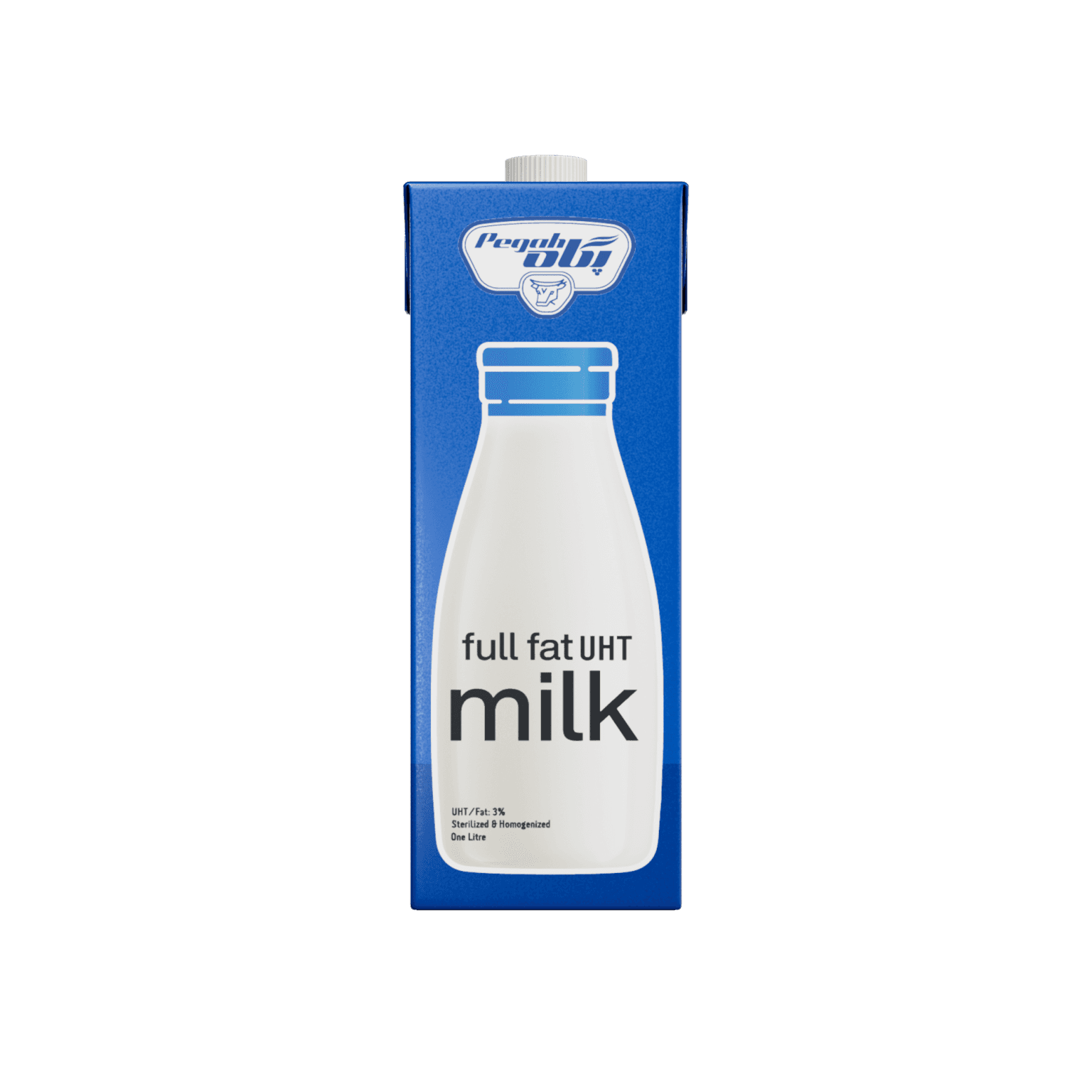 Pegah UHT Full Fat Milk - 1 Litre