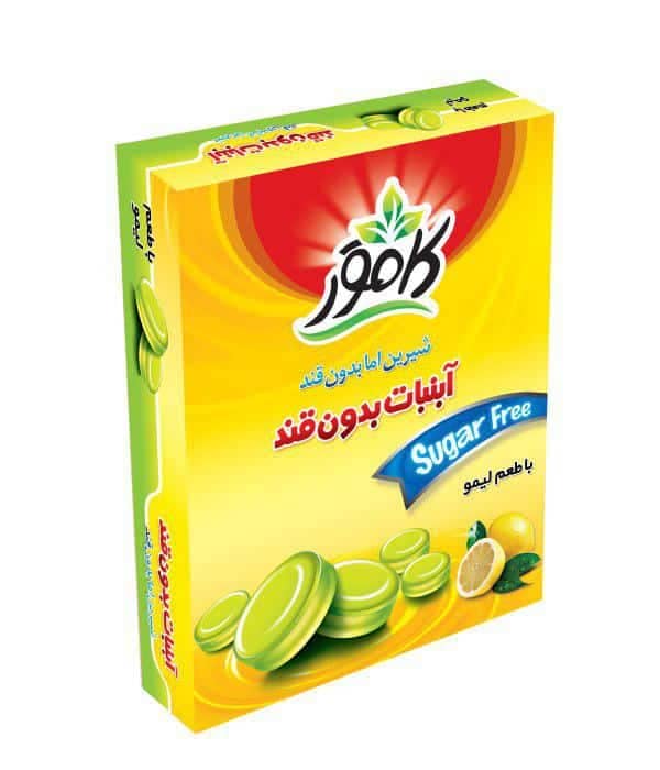 Sugar-Free Fruit Candy with Vitamin C  Box Packaging (Kamvar Brand)