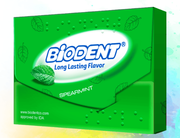 Spearmint Chewing Gum