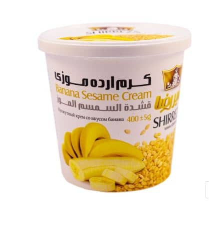 Shirreza Premium Sesame Cream Spread with Assorted Natural Flavors 400g