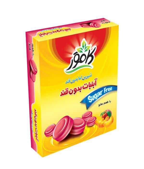 Sugar-Free Fruit Candy with Vitamin C  Box Packaging (Kamvar Brand)