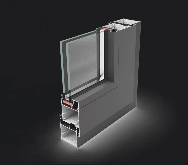 ALDOX system is a normal door and window system