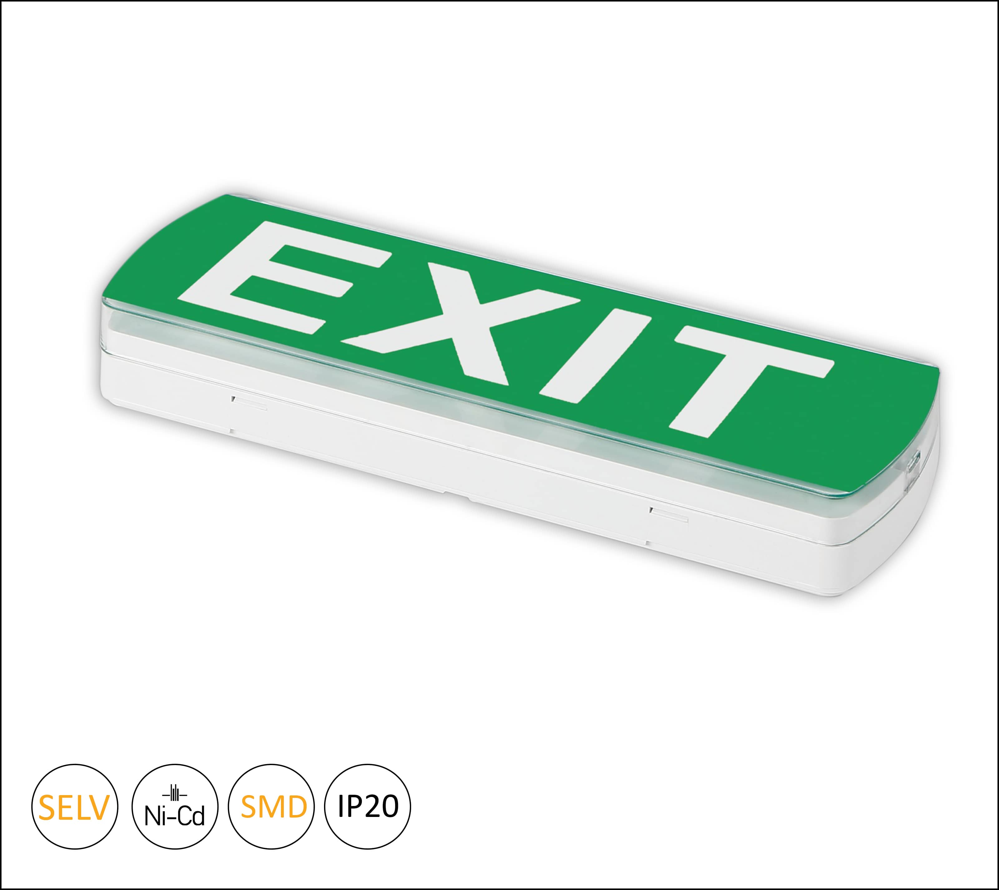 Polycarbonate Indoor Lighting -Emergency Lights-Saro