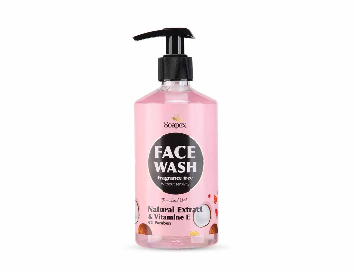Facial wash gel