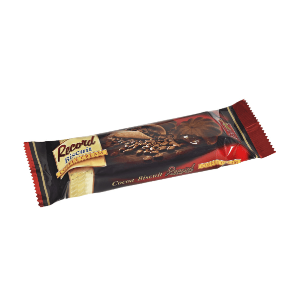 Record Coffee Cream Center Filled Biscuit