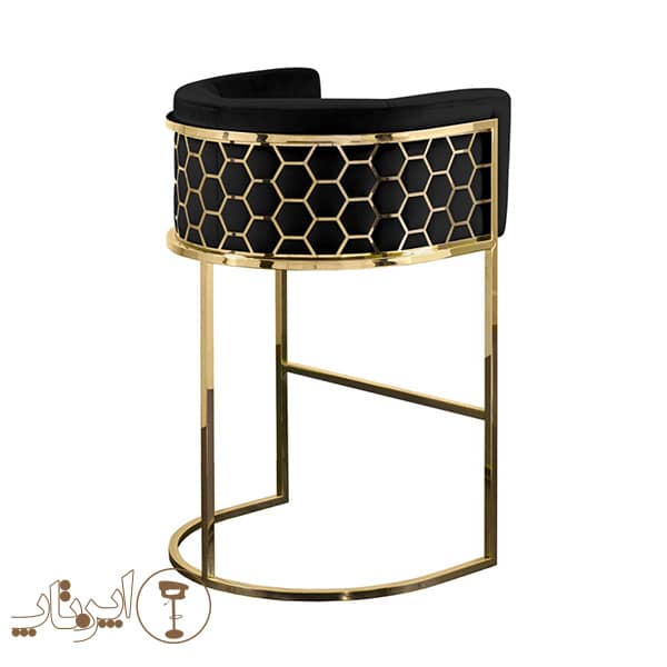 Open Rose Gold Jack Chair - Luxury Rose-Gold Metal Frame, Ergonomic Seating & Hydraulic Adjustment