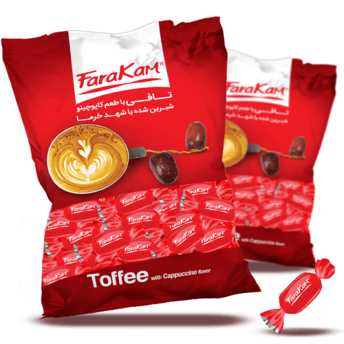 Date Nectar-Sweetened Cappuccino Toffee Candy - 200g