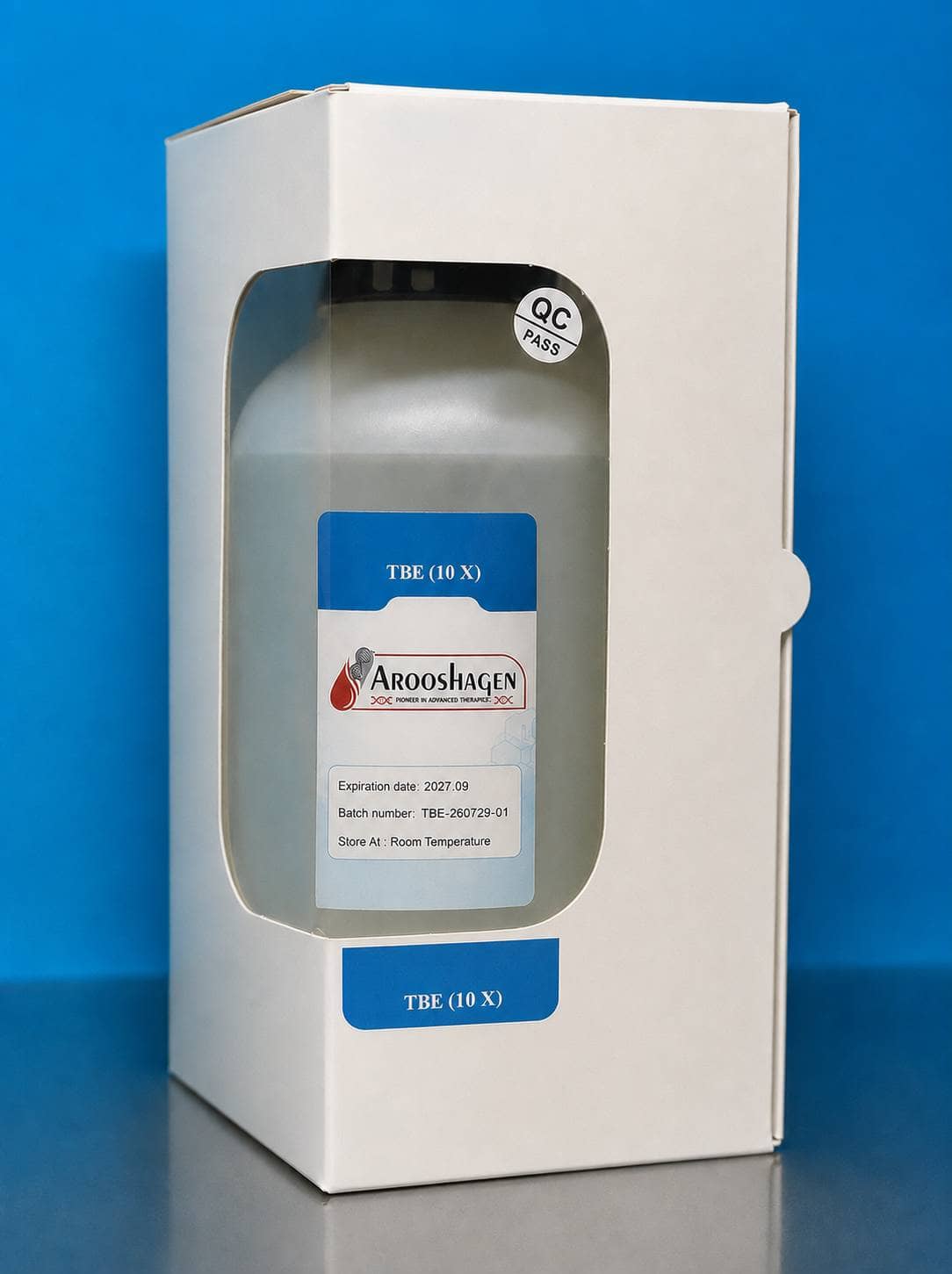 Premium 10X TBE Electrophoresis Buffer – High-Purity Concentrated Buffer for DNA & RNA Analysis