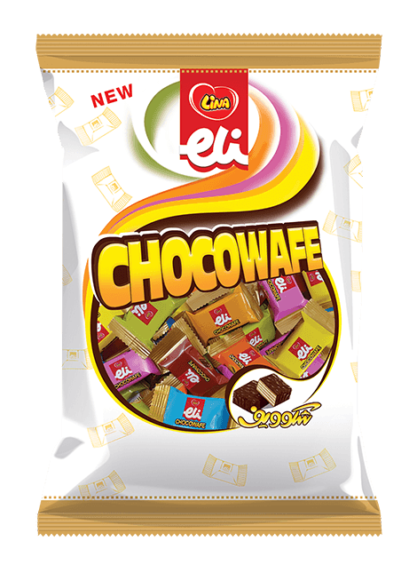 Chocolate Coated Wafers Filled With Different Cream Flavors