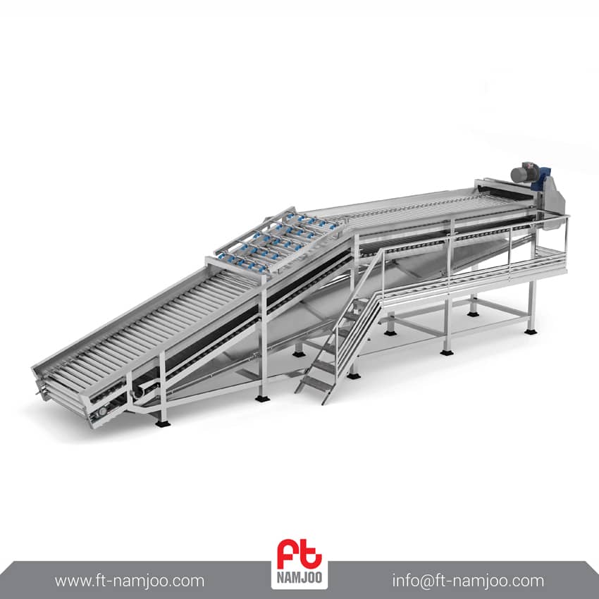 Machines and equipment of the tomato paste production line