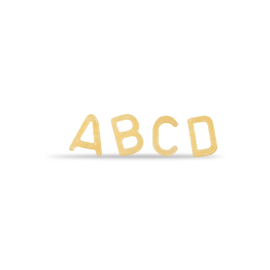 Tak Makaron English Alphabet Pasta