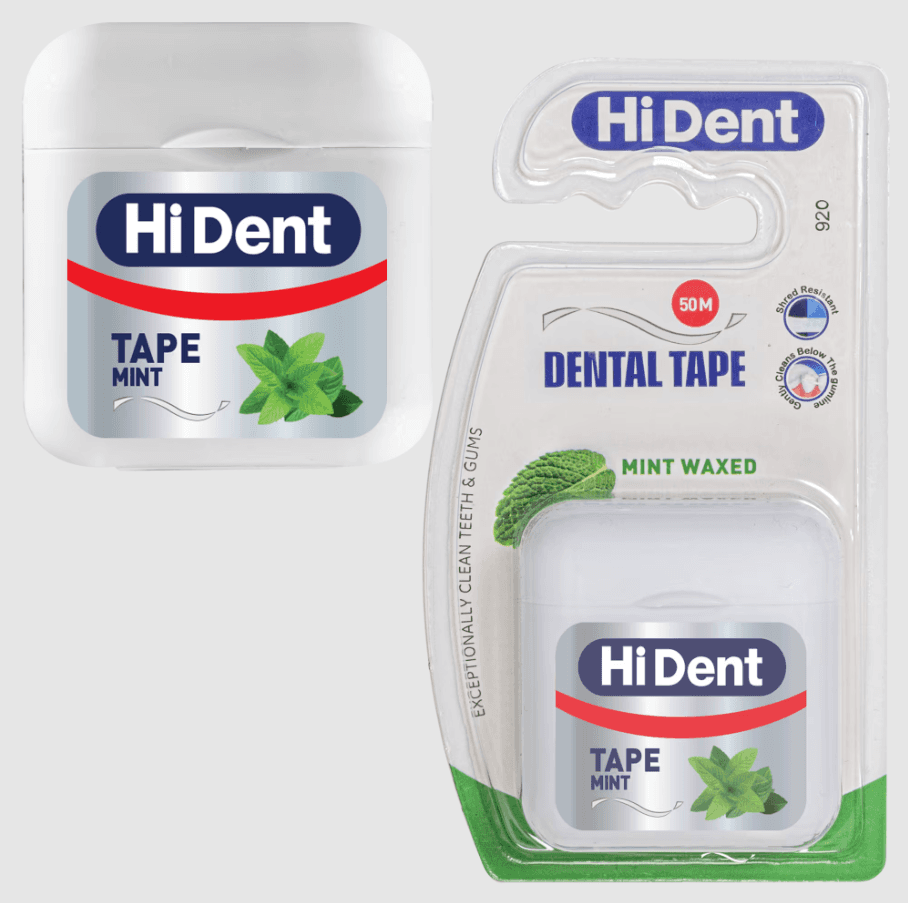 HiDent dental Floss Mint-strawberries (50 m)