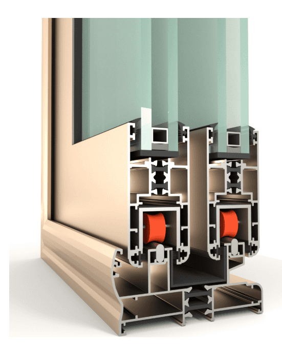 thermal break sliding window system TS 94
