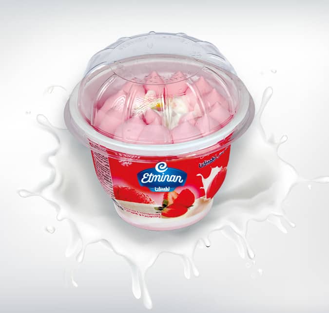 Strawberry & Vanilla Pasteurized Homogenized Cup Ice Cream