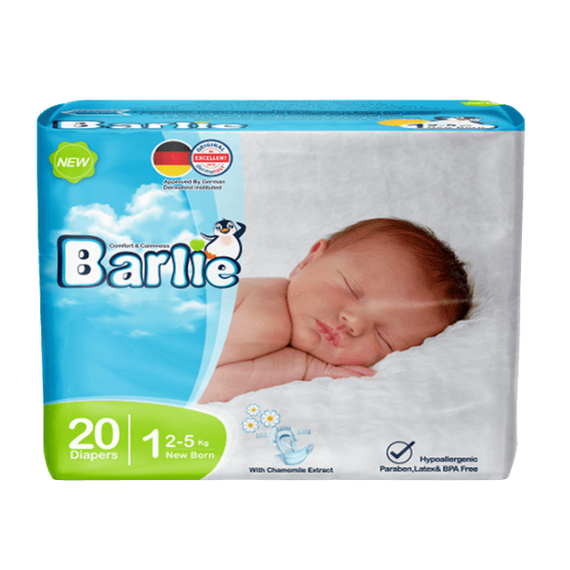 Baby Diaper - New Born Size (1) - 20 Pcs - 16 Packs