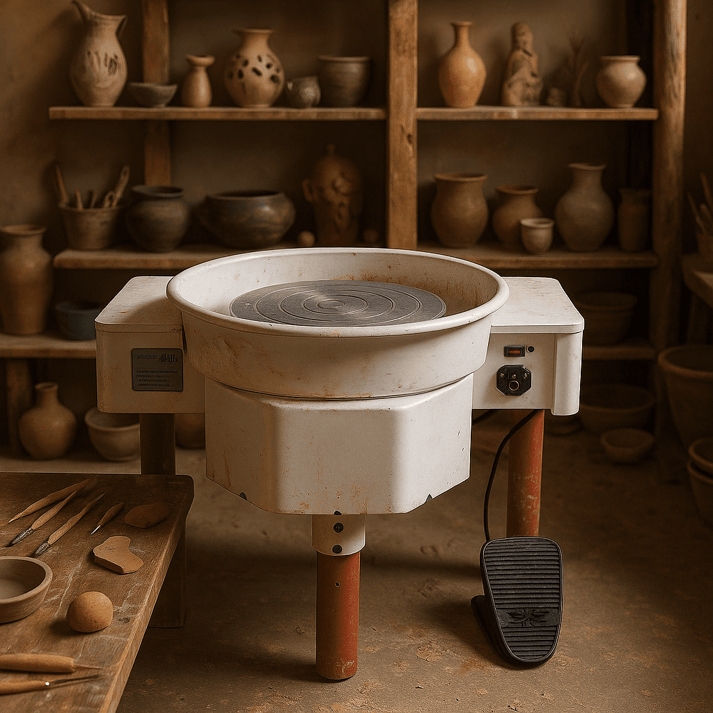 persian pottery Wheel