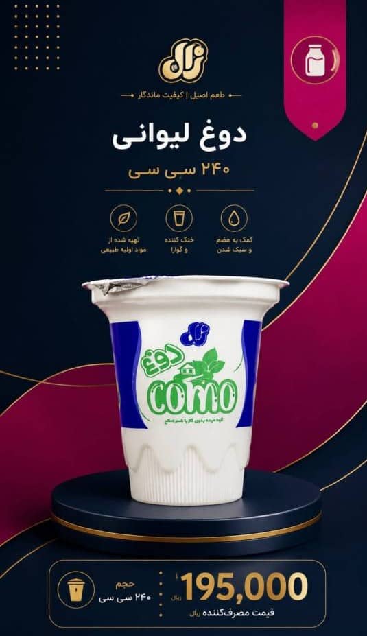 Jal Traditional Doogh 240 ml Cup