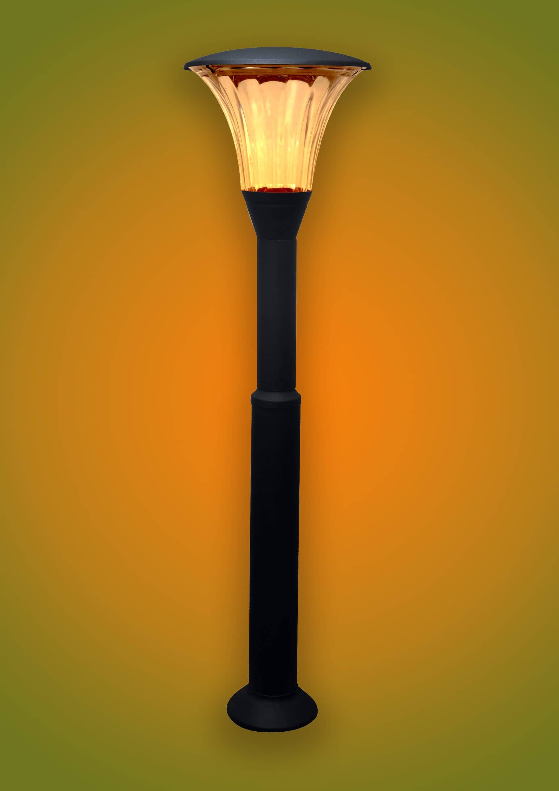  Park light outdor with small and large bubbles