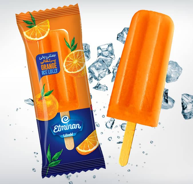 Eminan Ice Lolly Stick  Lime Faloudeh, Pomegranate, Sour Cherry & Orange