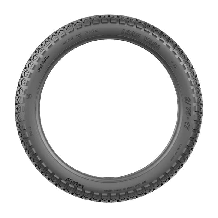 Urban Motorcycle Tire 2.75-17, 4PR, Load Index 43P