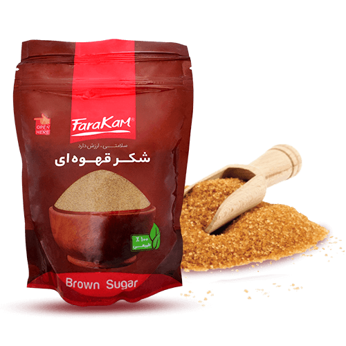 Premium Natural Brown Cane Sugar with Molasses in Resealable Ziplock Pouch - 500g