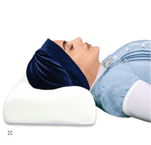 Wave-Shaped Memory Foam Pillow