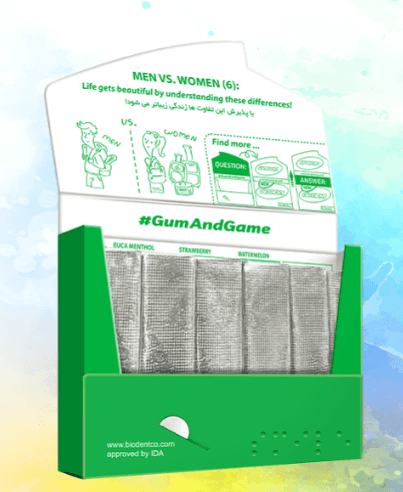 Spearmint Chewing Gum