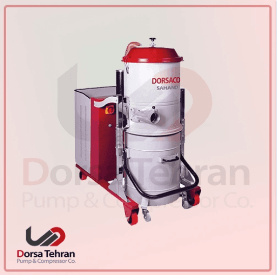 Pneumatic Industrial Vacuum Cleaner  SAHAND Model (Air Powered, Venturi System)