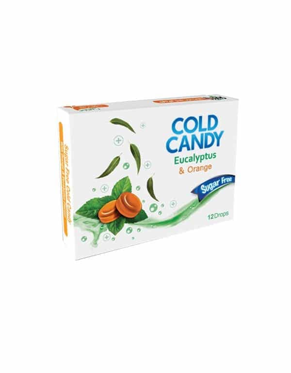 Kamvar Sugar-Free Cooling Hard Candy Assorted Fruit & Mint Flavors -30g